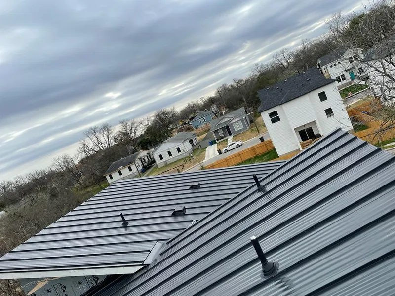 Standing seam metal roof panels with vents for Skylight Repair in Washingtonville